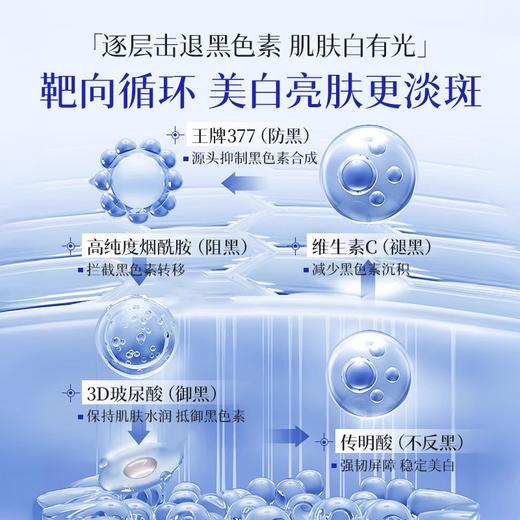 【巨美白 强淡斑】美白保湿面膜 25ml*10片/盒装#377美白面膜去黄气暗沉补水保湿提亮肤色祛淡斑女熬夜旗舰店正品 商品图3
