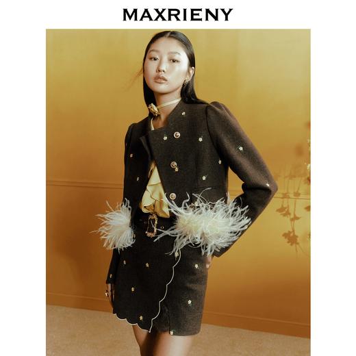 MAXRIENY宫廷复古感外套高级感24年冬(货号:MC88JA765) 商品图0