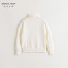 马克珍妮女童卷边高领绵羊毛打底衫儿童毛衣2024年秋冬新款241692 商品缩略图3