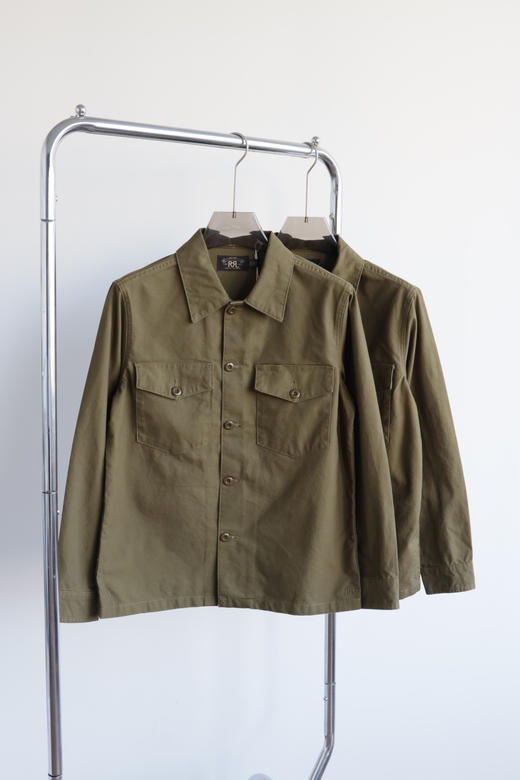 R.R.L 复古军风 衬衫式宽松夹克外套  WT746 商品图4
