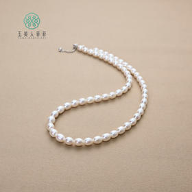 S925珍珠项链约5+mm