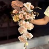 复古色系瀑布手捧花 商品缩略图0