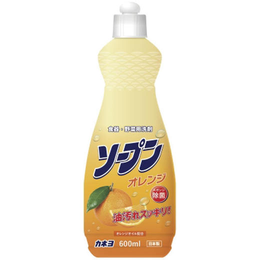 卡耐优果蔬餐具洗洁精(柑橘香型)600ml 商品图0