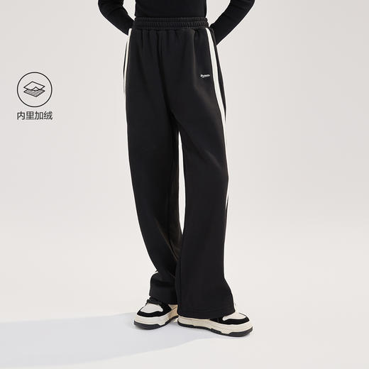 笛莎Deesha青少年女童裤子2024冬季新款复古学院风直筒裤 商品图0