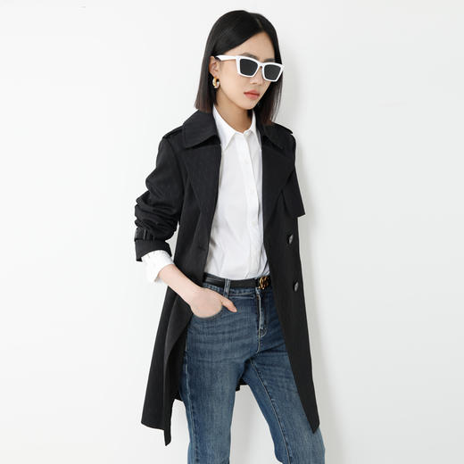 朵拉梵西风衣F27C1602 商品图0