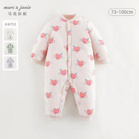 【杜邦棉】马克珍妮男女童夹棉保暖连体衣2024年冬装新款241619