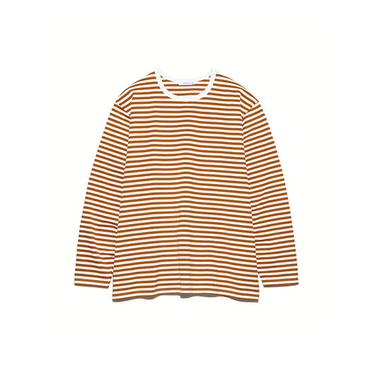 nanamica COOLMAX Stripe L/S Tee男女中性款透气干爽条纹长袖T恤 商品图4