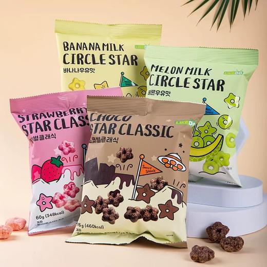 韩国涞可五角星甜甜圈（四种口味） 商品图0