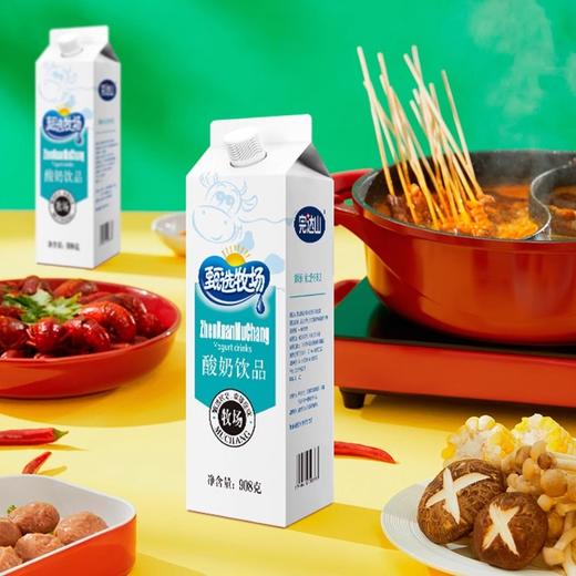 完达山甄选牧场酸奶饮品 908g*12 商品图3