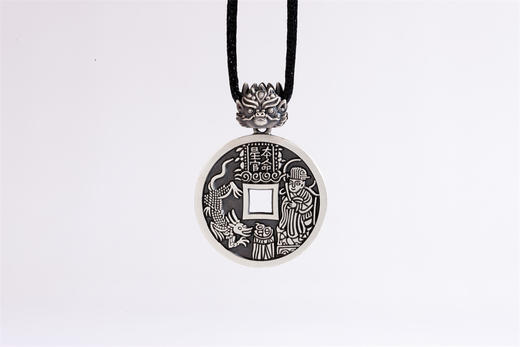 矩德泉坊 纯银手作  本命星官龙挂扣（3厘米版）QY401010795 商品图0