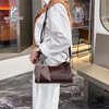 经典鲨2024年秋季新款复古时尚纯色简约气质单肩斜挎手提包KGB53-D395971 商品缩略图2