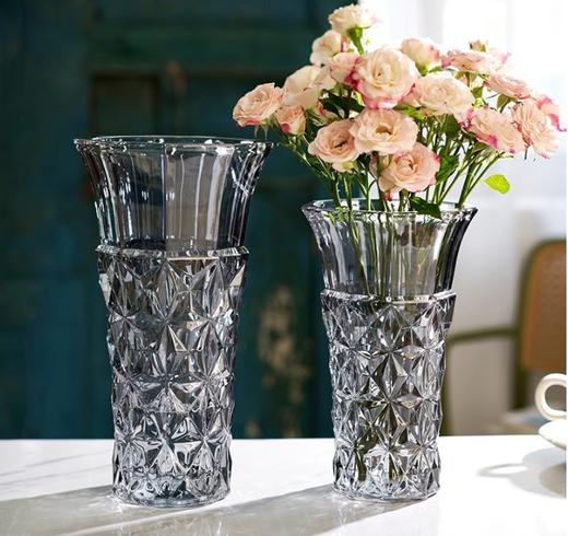 北欧时尚加厚水晶花瓶---国王水晶 商品图0