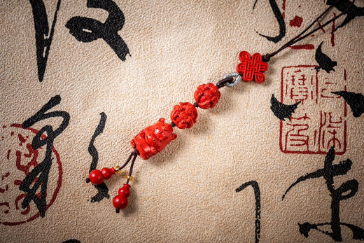 朱砂三合手机链 商品图10