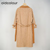 oldcolour复古气质百搭撞色手工呢料中外套女L45156531 商品缩略图1