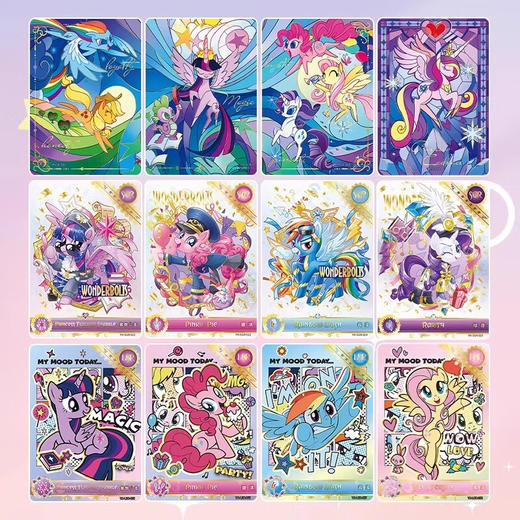 H 卡游 NO.MLP-YH10-HY001 小马宝莉辉月包5 商品图4
