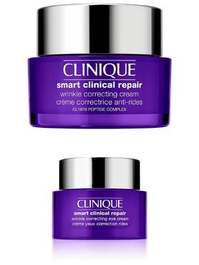 【可溯源】CLINIQUE/倩碧 1870紫光淡纹面霜50ml+紫光淡纹眼霜15ml 播