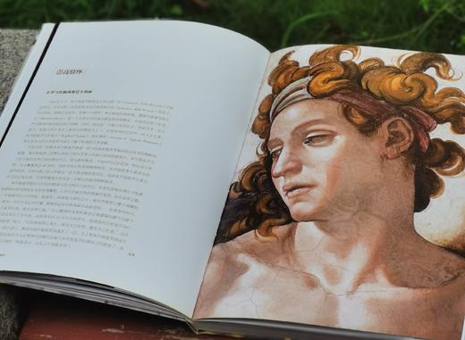 《艺术巨匠 米开朗基罗》，小8开，软精装，韩雪岩编著，颂雅风出品，河北教育出版社2011年一版一印，219页，定价138，售价88元 商品图5