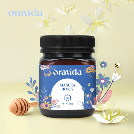 兰维乐新西兰原装进口麦卢卡蜂蜜 （UMF10+ 250g） 商品图0