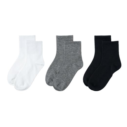 【单拍不发 非活动拍下无效】男女童中袜三双装秋季新款安奈儿童装JM437665 商品图0