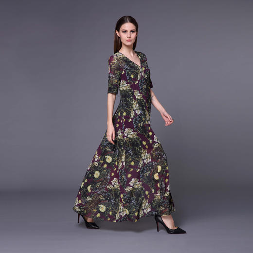 【伯妮斯茵】162S152--连衣裙--雏菊--《生命之美-梵高的花园》 商品图3