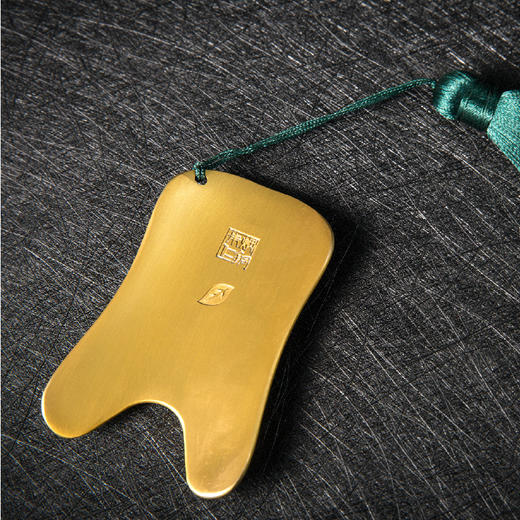 灵芝祥鹿手板 | 活法儿约朱炳仁铜款。福乐板刮板黄铜材质朱府铜艺手工打造. 商品图7