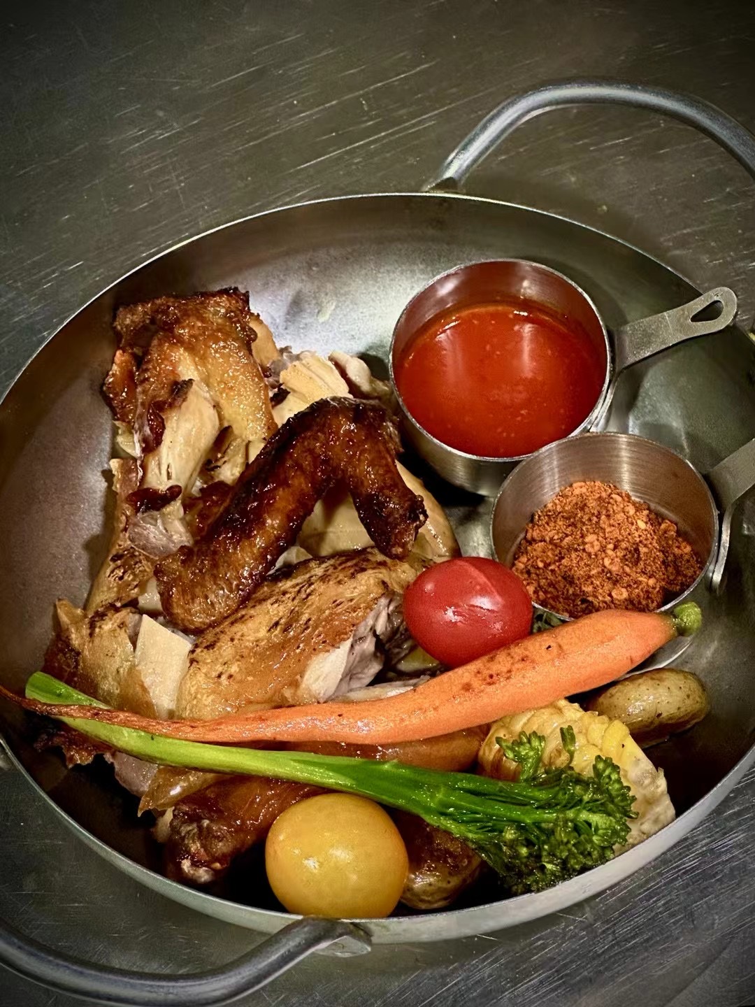 香橙柠檬烤鸡 现烤30分钟