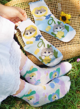 妙吉mewji丨原创猫咪薄袜