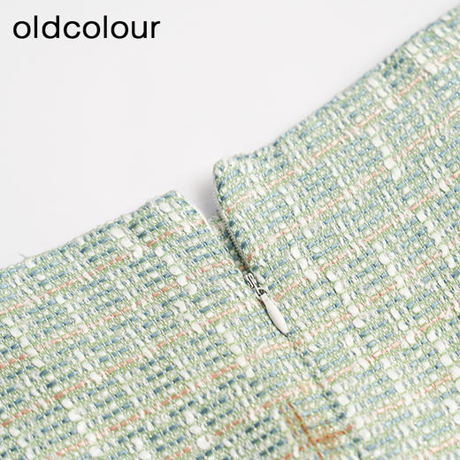 oldcolour小清新高腰百搭气质流苏短裙女GL31061812 商品图4