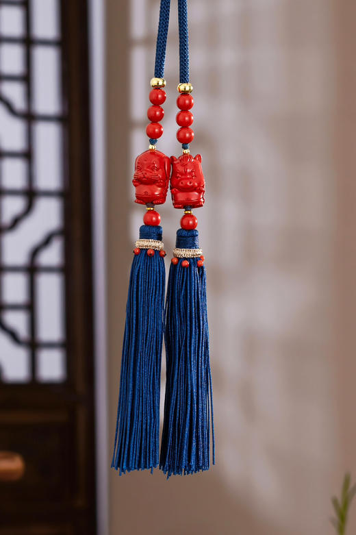 朱砂三六合挂件 商品图3