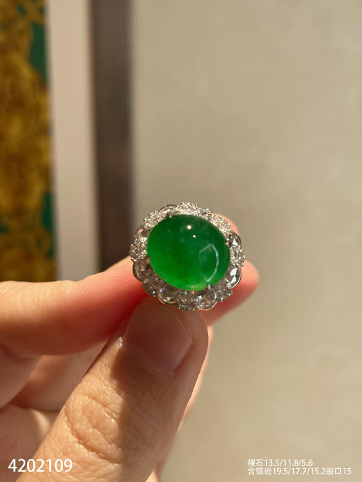 4202109，蛋面戒指。具体价格微信咨询 商品图1