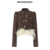 MAXRIENY宫廷复古感外套高级感24年冬(货号:MC88JA765) 商品缩略图3