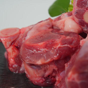 东来顺 内蒙古羔羊原切羊小腿块1斤 羊玉环羊腿后腱骨块 清真中华老字号 商品图4