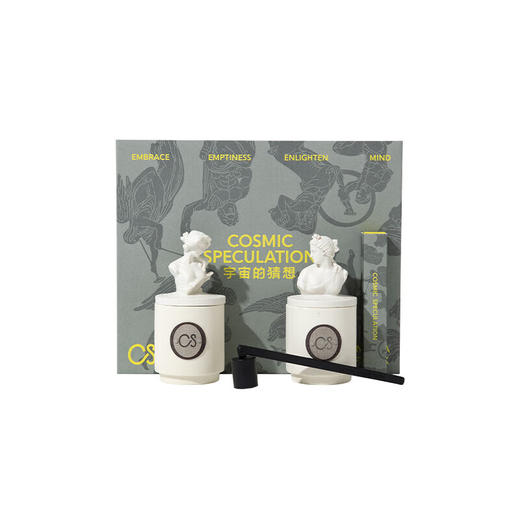 COSMIC SPECULATION宇宙的猜想香薰蜡烛至空节日礼盒-月光玫瑰 伴手礼国庆礼物 商品图0