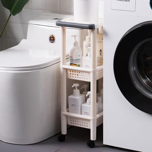 茶花  多纳可移动三层置物架113001 商品图2