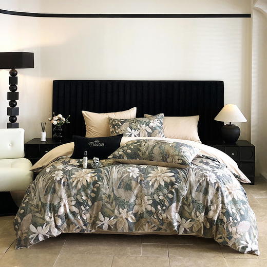 顶柔全棉磨毛印花四件套 -TJ1563 商品图4