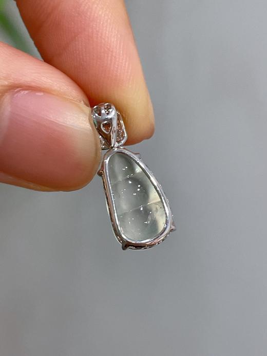 18k金高冰豆子吊坠 商品图3