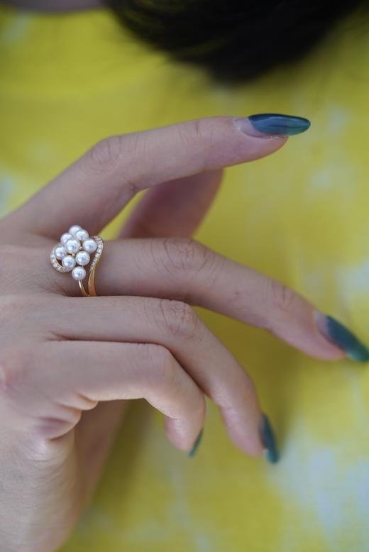 Akoya戒指「手捧花」 商品图3