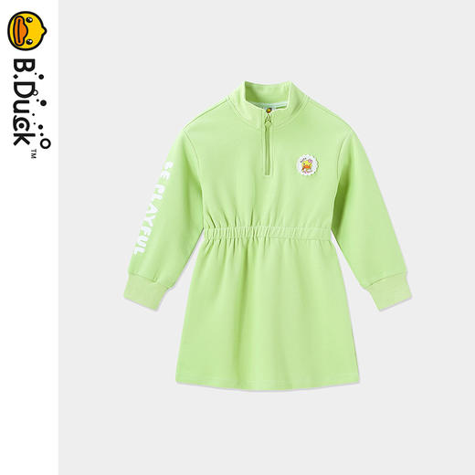 B.DUCK小黄鸭童装春秋针织连衣裙105-150 FF3480005 商品图4