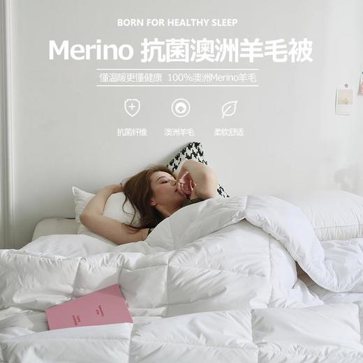 年货节！百分百澳洲羊毛被子加厚被芯保暖礼品款冬被春秋冬家纺 商品图2