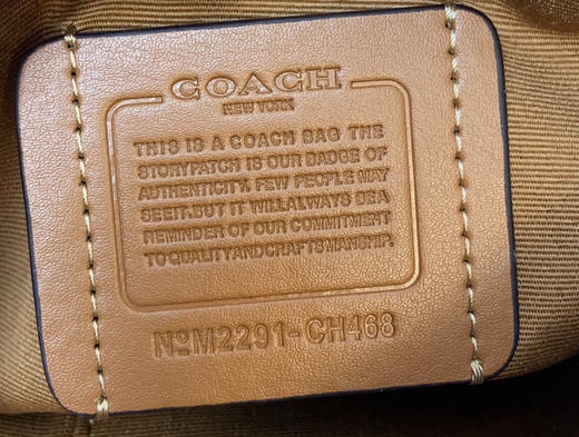 秋冬特惠💰430 小号 coach/蔻驰新款CH468 新款迷你Gallery托特包饺子包 商品图8