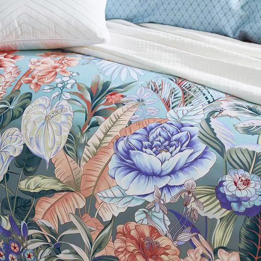 【7楼】富安娜床单四件\洛神赋，绿 商品图3