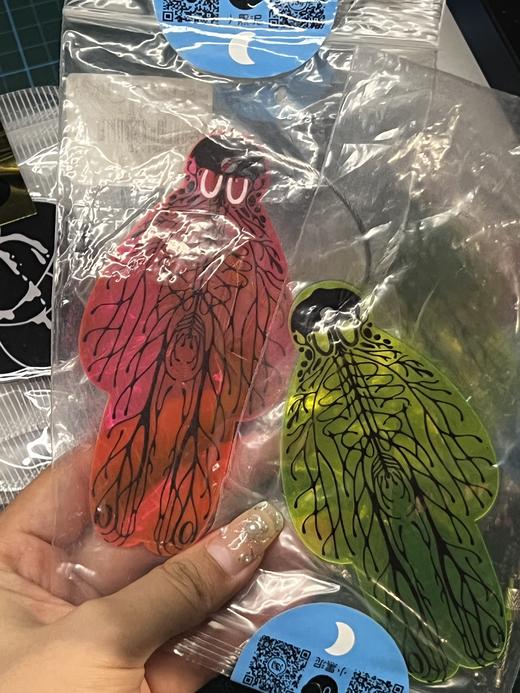 小黑泥丨亚克力荧光挂件-神经网络 商品图0