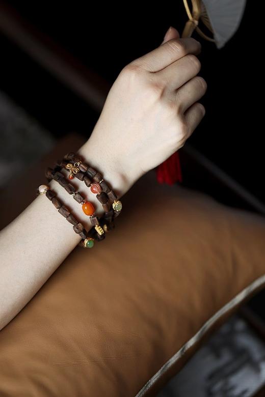 单圈随形沉香手串°随机 商品图5