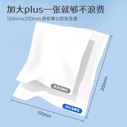 【严选超市】漫花海豚湿厕纸 200mm*150mm*80片 5包 原价36 活动价29.9 商品图1