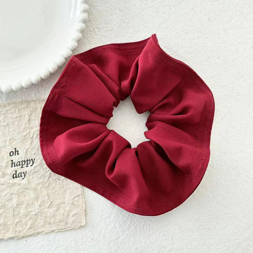 纪念日百货基础百搭发圈安可拉红发圈159093755 商品图0