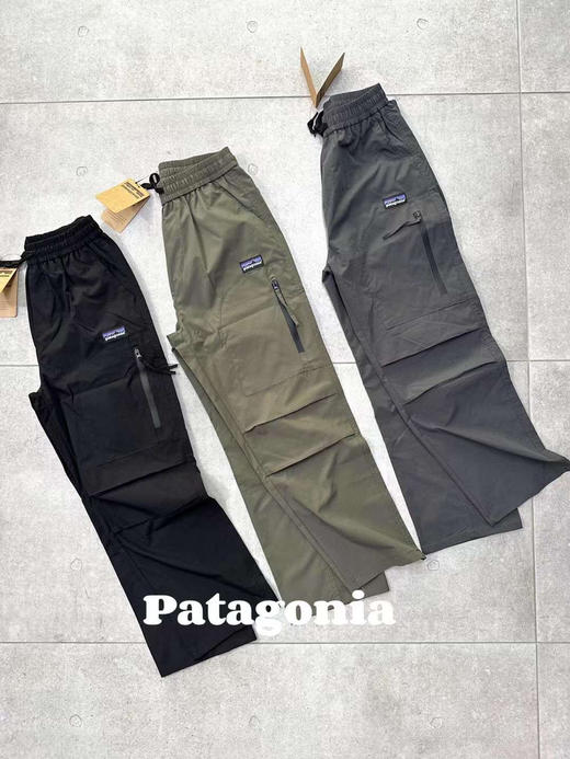 Patagonia/巴塔哥尼亚 户外三防特氟龙伞兵裤 大身网格特氟龙面料 防水荷叶效果 商品图3