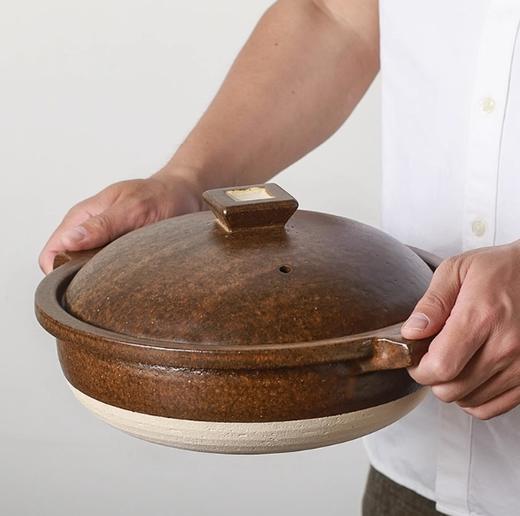 日本进口信乐烧Hangout 4人用鍋 商品图2