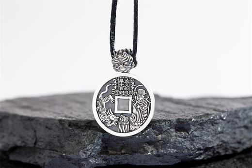 矩德泉坊 纯银手作  本命星官龙挂扣（3厘米版）QY401010795 商品图4