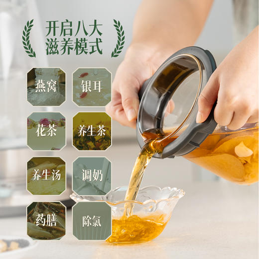 【德国进口玻璃煮茶壶】拓璞养生壶德国进口玻璃恒温保温全自动多功能家用电煮茶壶DK599 商品图3