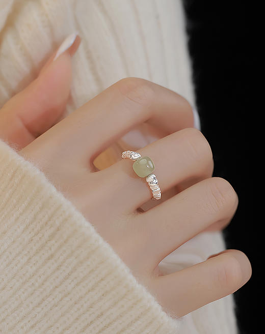 Winy925纯银碎碎相遇戒指送女友闺蜜节日生日礼物 商品图2